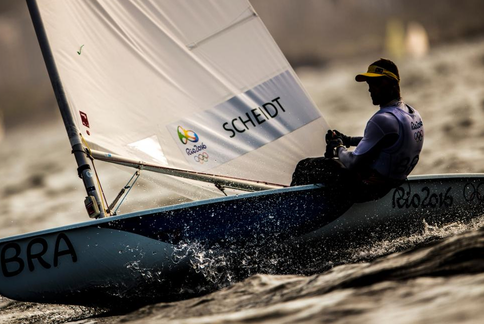 Scheidt to roll back the years in 35-boat Olympic Laser fleet