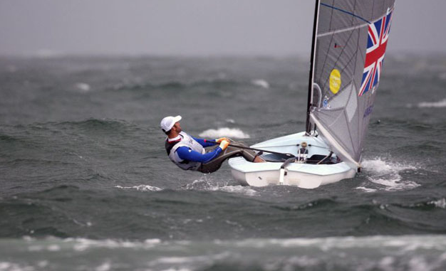 Ben Ainslie in perfect trim for his Gold Medal in Qingdao Ben Ainslie in perfect trim for his Gold Medal in Qingdao