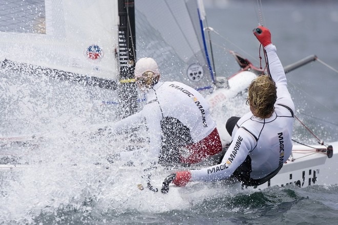 Carolijn Brouwer and Sebastien Godefroid in the Tornado