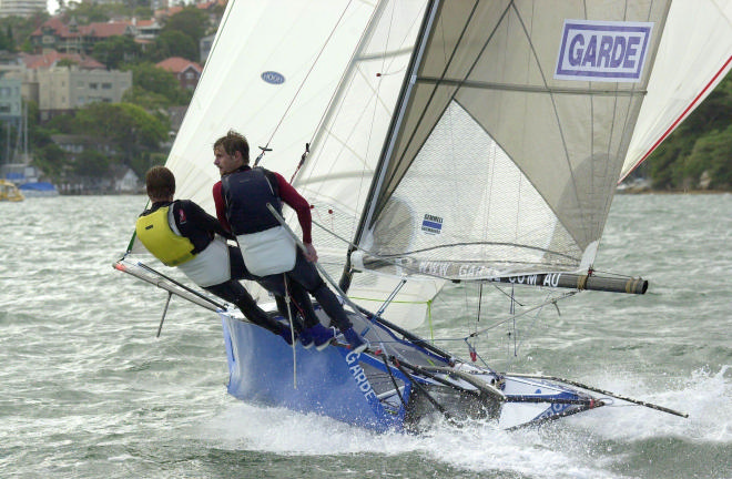 12ft Skiff in Sydney Harbour