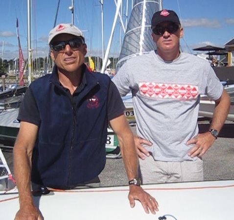 Howie Hamlin & Andy Zinn at the 505 Worlds