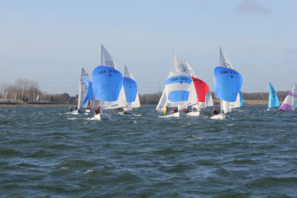 Gusts from hell fail to deter 145 boats at Grafham Grand Prix
