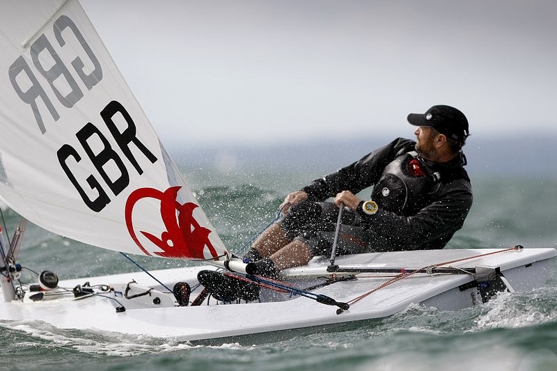 Steve Cockerill Laser Sailing upwind