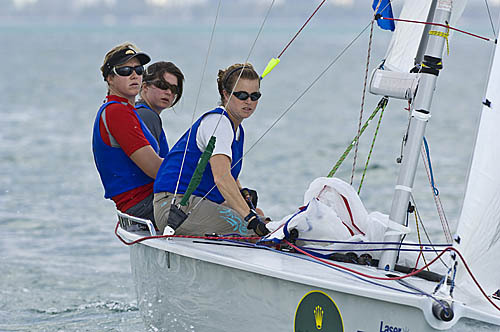 Lucy Mcgregor and Co. competing in the Miami OCR in Laser SB3