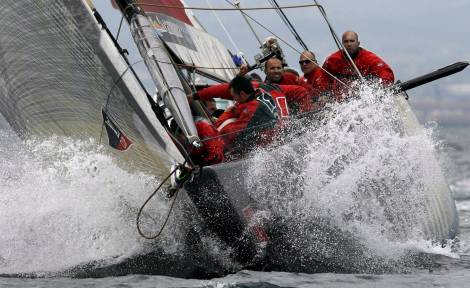 Mascalzone Latino at Louis Vuitton Trophy La Maddalena