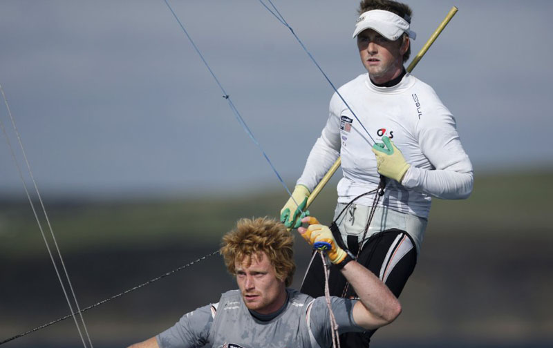 GBR 49er Team - Stevie Morrison and Ben Rhodes