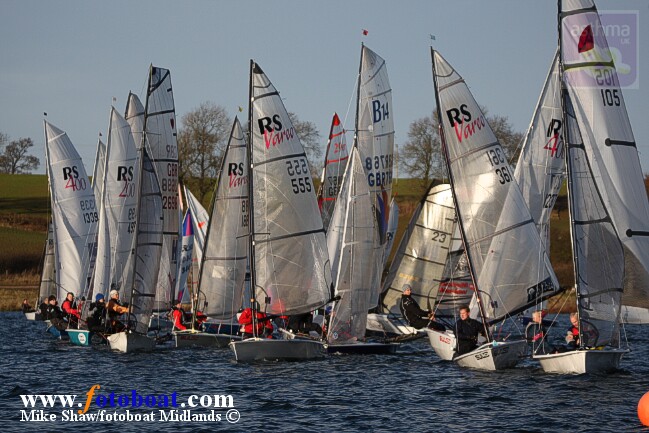 Start line action at the Steve Nicholson Trophy